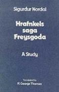 Sigurdur Nordal, Sigurour Nordal, R. G. Thomas - ''Hrafnkels Saga Freysgoda'' - A Study