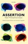 Jessica Brown, Jessica/ Cappelen Brown, Jessica Brown, Jessica (University of St Andrews) Brown, Herman Cappelen, Herman (University of St Andrews) Cappelen... - Assertion