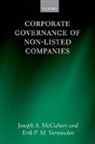 Joseph A. McCahery, Joseph A./ Vermeulen McCahery, Erik P. M. Vermeulen, Erik P.M. Vermeulen - Corporate Governance of Non-listed Companies