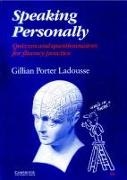 Gillian Porter Ladousse - Speaking Personally