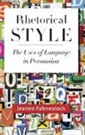 Jeanne Fahnestock, Fahnestock Jeanne - Rhetorical Style