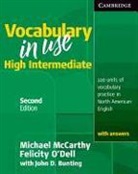 Felicity Dell, Michael McCarthy, O&amp;apos, Felicity O'Dell - Vocabulary in Use High Intermediate Student Book with Answers