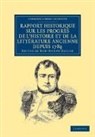 Bon-Joseph Dacier, Bon-Joseph Dacier - Rapport Historique Sur Les Progres De L histoire Et De La
