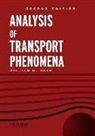 William M. Deen - Analysis of Transport Phenomena