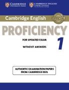 Cambridge ESOL - Cambridge English Proficiency 1 Student Book