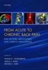 Monika I. Hasenbring, Monika I./ Rusu Hasenbring, Adina C. Rusu, Dennis C. Turk, Monika I. Hasenbring, Monika I. (Department of Medical Psychology and Medical Sociology Hasenbring... - From Acute to Chronic Back Pain
