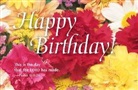 Abingdon Press, Not Available (NA) - Happy Birthday Bright Flowers Postcard