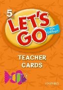 Oxford Editor, Karen Frazier, Barbara Hoskins, Ritzuko Nakata, Ritzuko/ Frazier Nakata,  Oxford University Press - Let's Go 5 Teacher Cards - Beginning to High Intermediate, Grade K-6