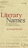 Alastair Fowler - Literary Names