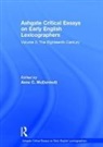 Anne C. McDermott, Anne C. McDermott, McDermott Anne C. - Ashgate Critical Essays on Early English Lexicographers