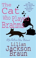 Lilian J Braun, Lilian Jackson Braun - Cat who played Brahms -the-