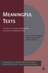 Geoff Barnbrook, Geoff Danielsson Barnbrook, Pernilla Danielsson, Mahlberg, Geoff Barnbrook, Pernilla Danielsson... - Meaningful Texts