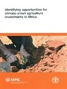 G. Branca, G./ Tennigkeit Branca, Food And Agriculture Organization, Food and Agriculture Organization of the, Food and Agriculture Organization (Fao) - Identifying Opportunities for Climate Smart Agriculture Investments