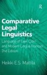 Heikki E. S. Mattila, Heikki E.s. Mattila - Comparative Legal Linguistics