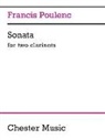 Francis Poulenc, Francis (COP) Poulenc - Sonata for Two Clarinets