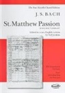 Johann Sebastian Bach, Johann Sebastian (COP)/ Jenkins Bach, Neil Jenkins - Johann Sebastian Bach St. Matthew Passion