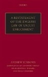 Andrew Burrows, Burrows Andrew, QC (hon) Burrows FBA, Andrew Burrows Fba Qc (Hon) - RESTATEMENT OF ENGLISH LAW OF UNJ