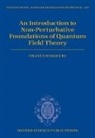Franco Strocchi, Franco (Senior Research Fellow Strocchi - Introduction to Non-Perturbative Foundations of Quantum Field Theory