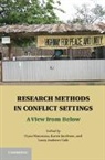 Dyan Jacobsen Mazurana, Lacey Andrews Gale, Andrews Gale Lacey, Lacey Gale, Karen Jacobsen, Jacobsen Karen... - Research Methods in Conflict Settings