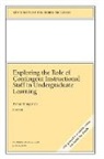 Ernst Benjamin, Ernst Benjamin - Exploring Role of Contingent Instructional Staff in Undergraduate