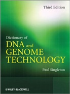 P Singleton, Paul Singleton, SINGLETON PAUL - DICTIONARY OF DNA AND GENOME TECHN