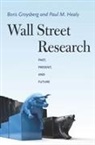 Boris Groysberg, Boris Healy Groysberg, Paul M Healy, Paul M. Healy, Thomas Carlyle Groysberg Smith - Wall Street Research