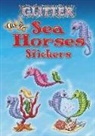 Nina Barbaresi - Glitter Sea Horses Stickers