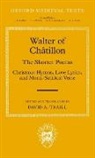 David A. Traill, David A. Traill, Professor Emeritus of Classics David a (Un Traill - Walter of Chatillon
