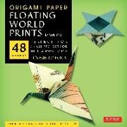 Editors, Tuttle Editors, Tuttle Publishing, Tuttle Publishing - Origami Paper Floating World Prints Large 8 1/4 48 Sheets perfect for Small Projects or the Beginner Folder