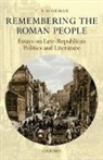 T. P. Wiseman, T. P. (Emeritus Professor of Classics Wiseman, Wiseman T. P. - Remembering the Roman People