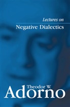 Theodor W Adorno, Theodor W. Adorno, Theodor W. (Frankfurt School) Adorno, Tw Adorno, Rolf Tiedemann - Negative Dialectics
