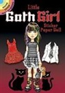 Ted Menten - Little Goth Girl Sticker Paper Doll