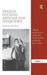 Roger Nichols, Translated by Roger Nichols, Nichols Roger, Francis Poulenc, Nicolas Southon, Southon Nicolas - Francis Poulenc: Articles and Interviews