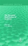 A. B. Atkinson, A. B. Atkinson - Personal Distribution of Incomes (Routledge Revivals)