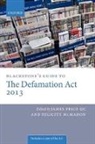 Felicity McMahon, James Price Qc, James/ Mcmahon Price Qc, Felicity McMahon, James Price, James Price Qc - Blackstone's Guide to the Defamation Act