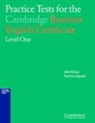 J. Allsop, Jake Allsop, P. Aspinall, Patricia Aspinall, Allsop Jake Allsop, Aspinall Patricia Aspinall - Practice Tests for Cambridge BEC 1