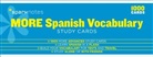 SparkNotes, SparkNotes (COR) - More Spanish Vocabulary Sparknotes Study Cards
