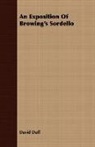 David Duff - An Exposition of Browing's Sordello