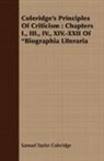 Samuel Ta Coleridge, Samuel Taylor Coleridge - Coleridge's Principles of Criticism : Ch