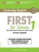 Cambridge ESOL - First for Schools 1 Student Book