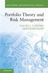 Maciej J. Capi ski, Capi&amp;, Maciej J. Capi¿ski, Maciej Capinski, Maciej J. Capinski, Maciej J. (AGH University of Science and Technology Capinski... - Portfolio Theory and Risk Management