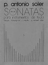 Antonio Soler, Padre Antonio (COP) Soler - Sonatas