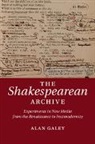 Alan Galey, Alan (University of Toronto) Galey, Galey Alan - Shakespearean Archive
