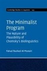 Fahad R. Al-Mutairi, Fahad Rashed Al-Mutairi, Fahad Rashed (University of Essex) Al-Mutairi - Minimalist Program