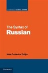 John Frederick Bailyn, John Frederick (State University of New Yo Bailyn, John Frederick (State University of New York Bailyn, Bailyn John Frederick - Syntax of Russian