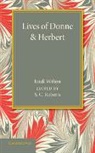 Izaak Walton, S C Roberts, S. C. Roberts, Roberts S. C. - Lives of Donne and Herbert
