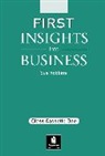 Sue Robbins - First Insights into Business: First Insights into Business Cassette