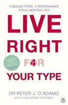 Peter Adamo, D&amp;apos, Peter D'Adamo, Peter J. D'Adamo, Catherine Whitney - Live Right for Your Type