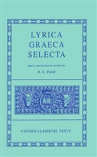 Lysias, D L Page, D. L. Page, Denys Page, Denys L. Page, Page D. L. - Lyrica Graeca Selecta