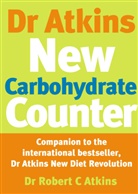 Atkins, Robert Atkins, Robert C Atkins, Robert C. Atkins, Dr Atkins - Dr. Atkins New Carbohydrate Counter